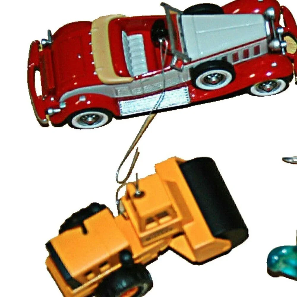 Hallmark Ornaments TONKA Cadillac Kitty Hawk Fly Scuffy Tugboat